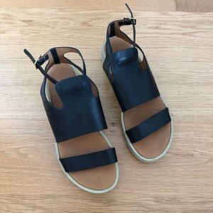 See by cholé black/tan sandals